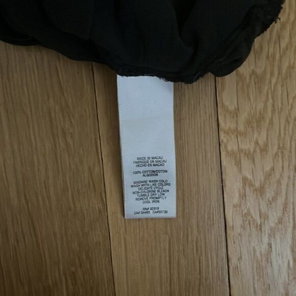 Juicy Couture long sleeve black top in Medium - Picture 4 of 5